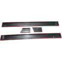 Friso Porta 4 Peças Chevrolet Kadett 1988 1993 Preto