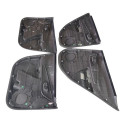 Forro Porta Jogo Chevrolet Cobalt 1.8 Ltz 2013 2014 Cinza-escuro