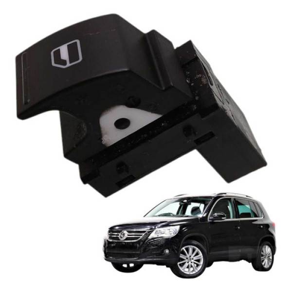 Comando Vidro Eletrico Dianteiro Direito Tiguan 2.0 2010