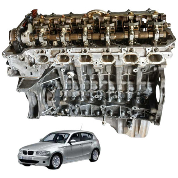 Motor Parcial Bmw 130i 3.0 6c N52 2008 2009 265cv Nfe Baixa 