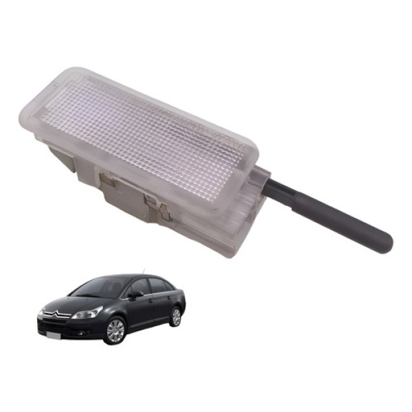 Luz Cortesia Porta Luvas Citroen C4 Pallas 2009 2.0 Branco-neutro