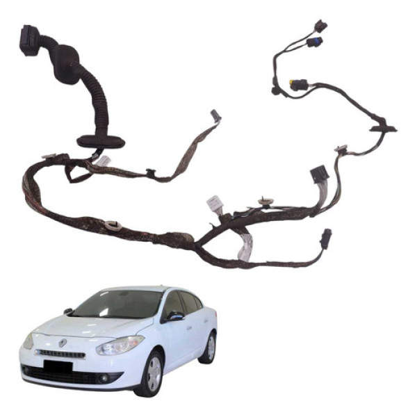 Chicote Porta Dianteira Esquerda Fluence 2011 2016