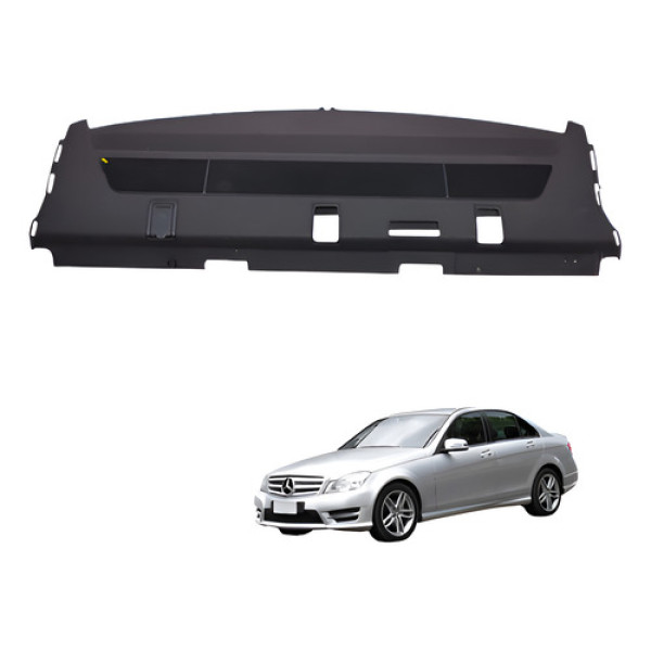 Tampao Traseiro Bagagito Mercedes C180 1.6 Turbo 2014 Preto