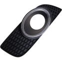 Grade Farol Milha Esquerdo Omega 2008 2009 2010 Preto Esquerdo