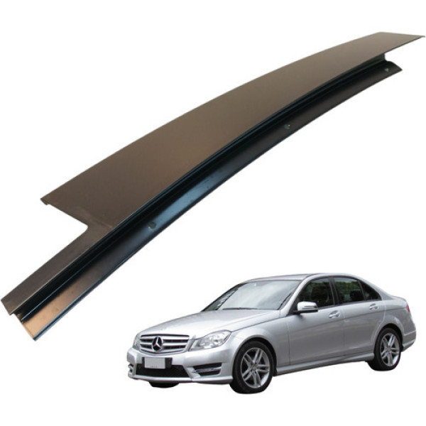 Moldura Coluna Porta Traseira Esquerda Mercedes C180 2013