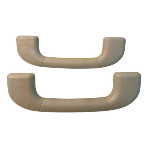 Alça Teto Pega Mao Par Chevrolet Captiva 2009 2010 Cinza