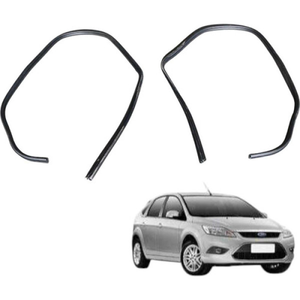 Borracha Porta Traseira Par Ford Focus 2008 2012 2.0