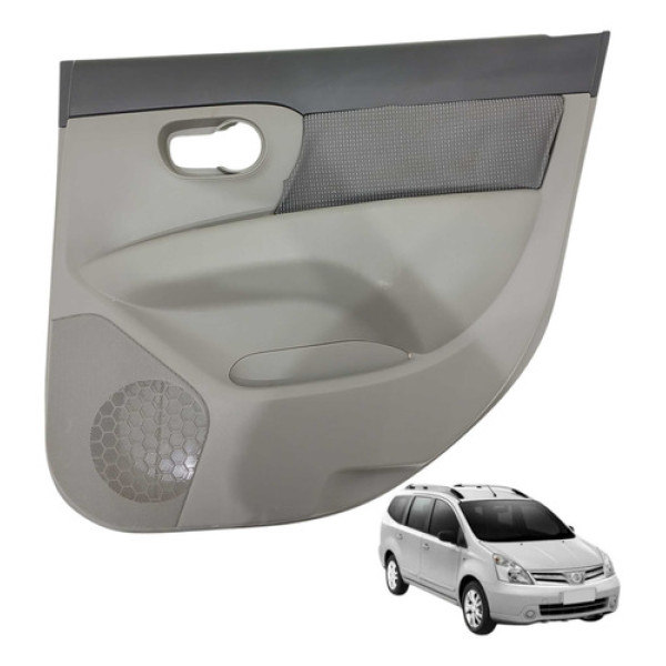 Forro Porta Traseira Direita Livina 1.6 Flex 2009 2012