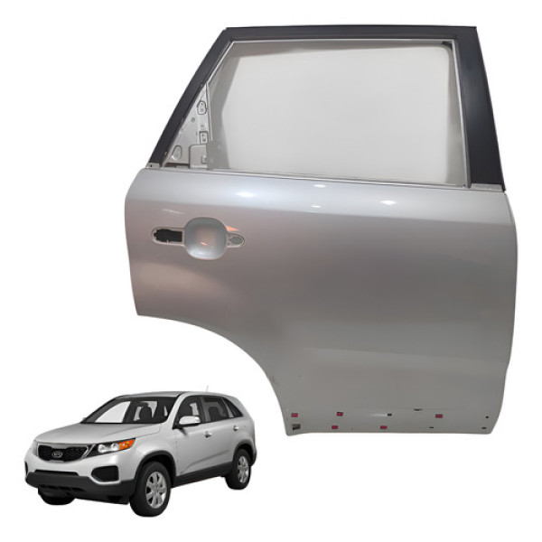 Porta Traseira Direita Sorento Ex2 2.4 2012 Direito Cinza