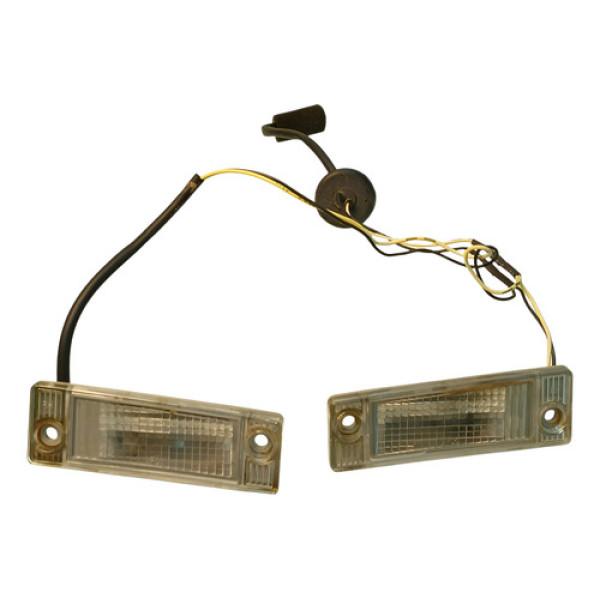 Luz Placa Traseira Par Chevrolet Captiva 3.6 2009 2010