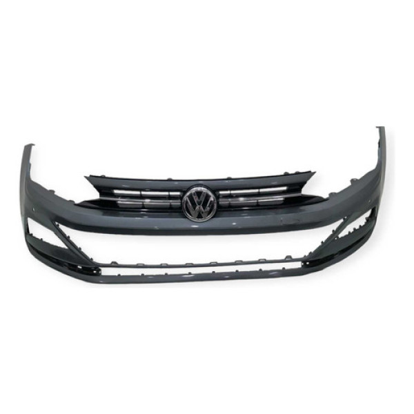 Parachoque Dianteiro Volkswagen Virtus Polo 2019 2021 Cinza