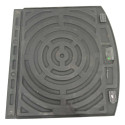 Tampao Estepe Porta Malas Captiva 2.4 185cv 2012 Preto