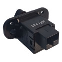 Interruptor Luz Emergencia Cobalt 1.8 Ltz 2013 2014 Preto