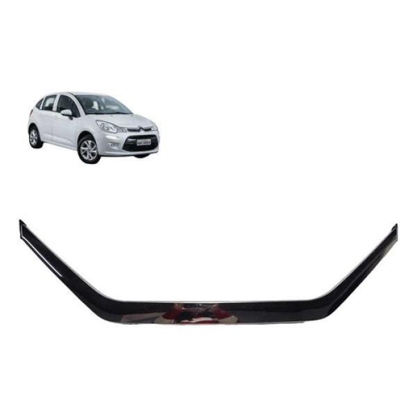 Friso Teto Frontal Citroën C3 2013 2014 2015 2016 Cromado