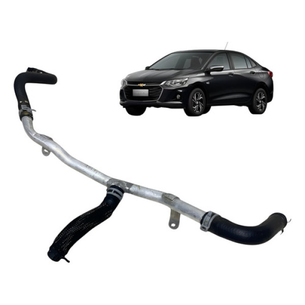 Cano Duto Água Motor Onix Turbo 2020 2021 2022 2023 Aluminio