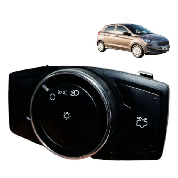 Chave Botão Luz Farol Mala Ford Ka 2015 2017 2018 2019