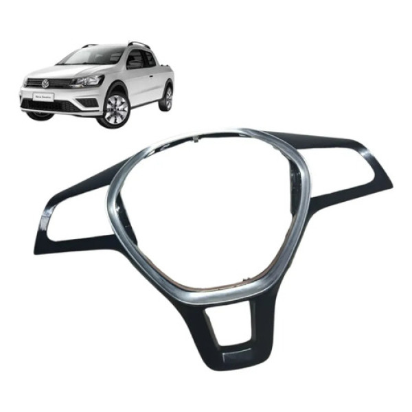 Moldura Comando Volante Vw Saveiro Gol 2016 2017 2018 2020