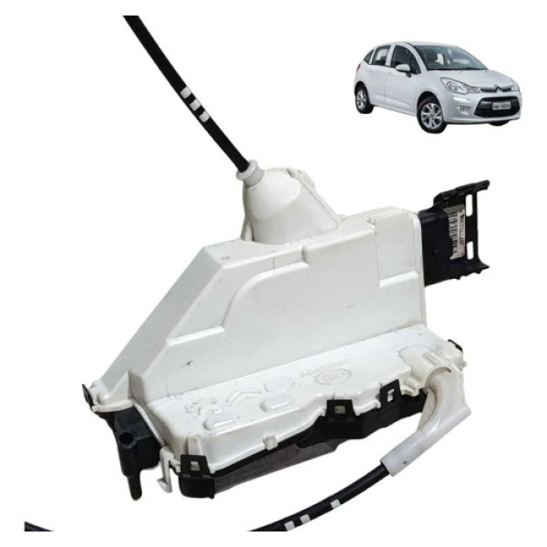 Fechadura Porta Citroën C3 2013 2014 2020 Traseira Direita