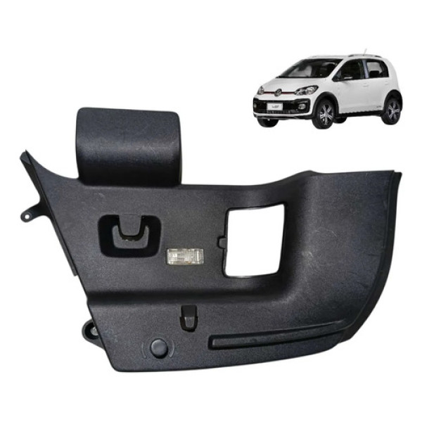 Suporte Tampa Bagagito Vw Up Tsi 2015 2016 2020 Esquerda Cinza-escuro