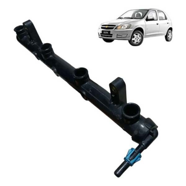 Flauta Bico Injetor Chevrolet Celta 1.0 2012 2013 2014 2017