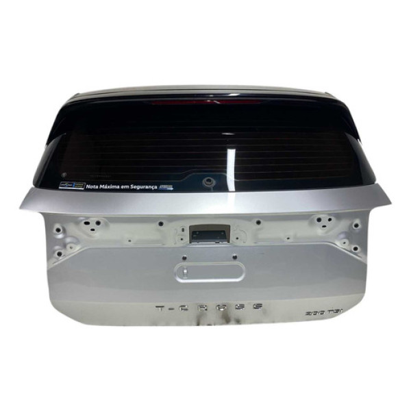 Tampa Traseira Porta Malas T-cross Sense 1.0 Tsi 2020 2021 Prateado
