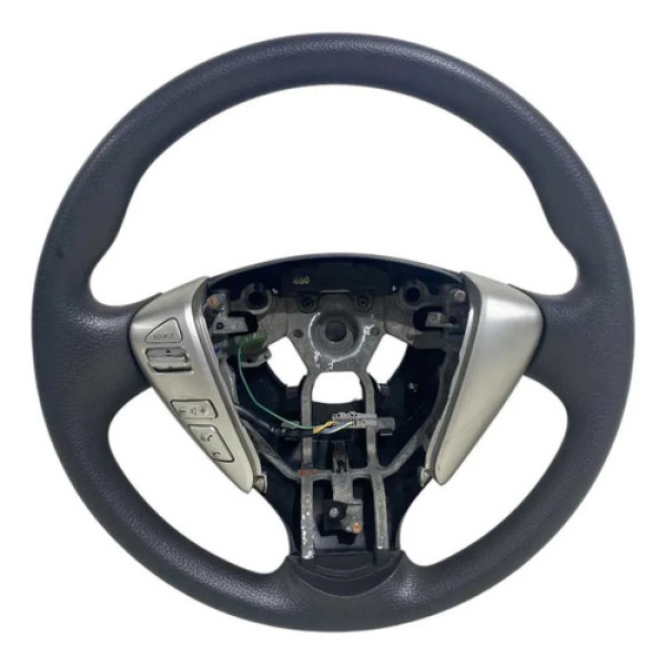 Volante Direção Nissan Versa Unique  2017 2018 2019 Preto