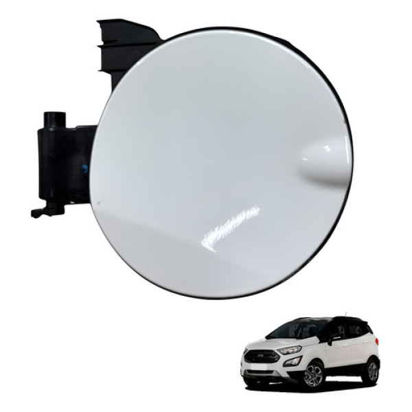 Portinhola Tampa Tanque Combustível Ecosport 2019 2020 2021 Branco