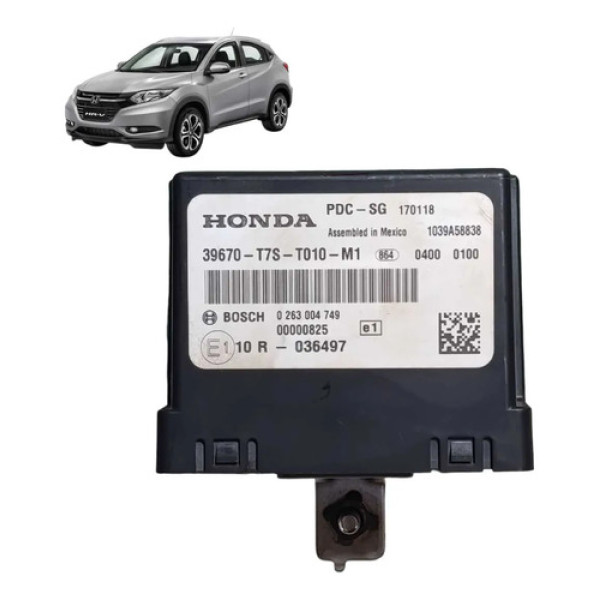 Módulo Sensor Estacionamento Honda Hr-v 2016 2017 2018 Cinza