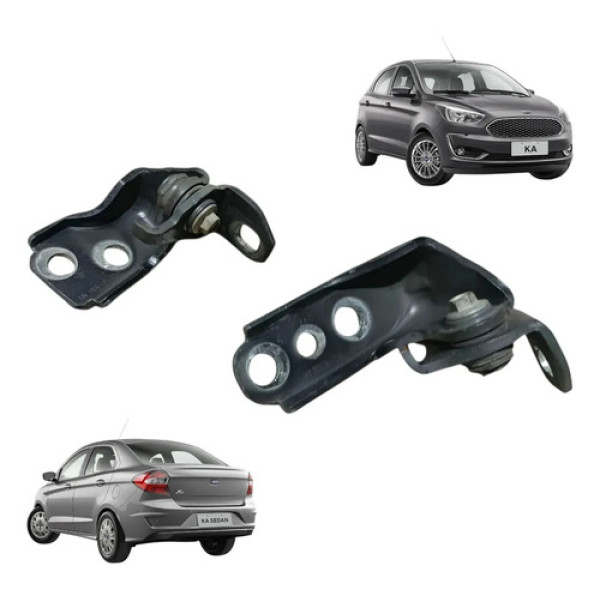Par Dobradiça Porta Ford Ka 2014 / 2021 Dianteira Direita