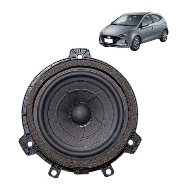 Auto Falante Porta Hyundai Hb20 Vision 2020 2021 2022 2023 Preto