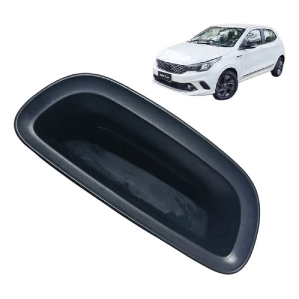 Porta Treco Objetos Painel Fiat  Argo Cronos 2017 2018/ 2023 Preto