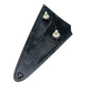 Moldura Acabamento Retrovisor Onix 2013/19 Dianteiro Direito Preto