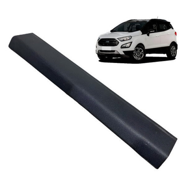 Soleira Porta Ford Ecosport 2020 2021 Dianteira Direita Preto