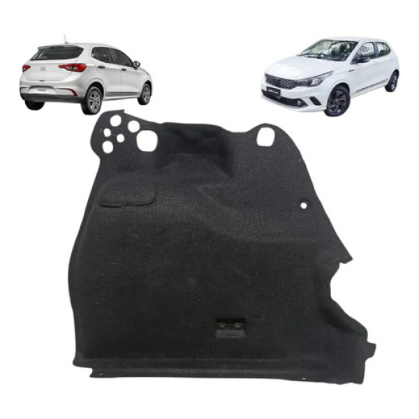 Forro Carpete Porta Malas Fiat Argo 2017 2018 / 2024 Direita