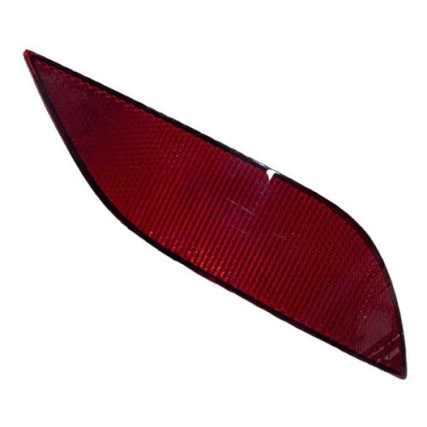 Refletor Olho Gato Parachoque Traseiro Direito T-cross 2020 Preto Vermelho