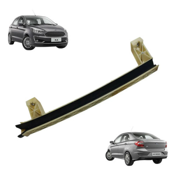 Guia Vidro Ford Ka 2015 2016 2017 / 2020 Dianteira Direita Amarelo