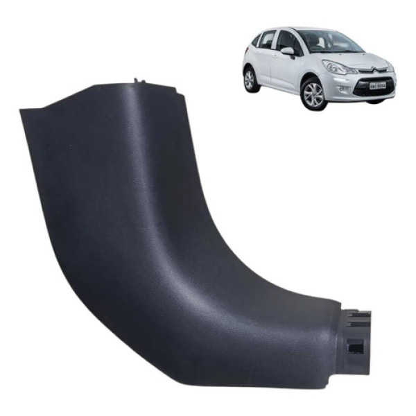 Soleira Porta Citroën C3 2014 2015 2016 Dianteira Direita Preto