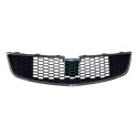 Grade Parachoque Chevrolet Cruze Inferior 2013 2014 Prateado Brilhante
