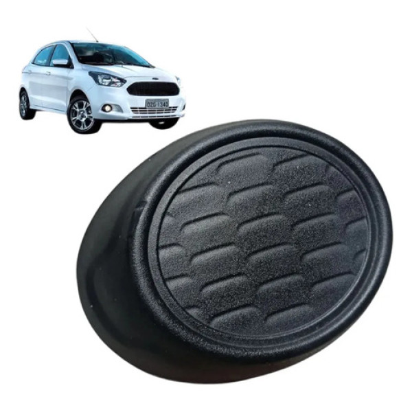 Moldura Farol Milha Ford Ka 2015 2016 2017 / 2019 Esquerda Preto Esquerdo