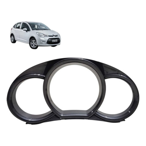 Moldura Painel Velocímetro Citroën C3 2013 2014 2015 2016