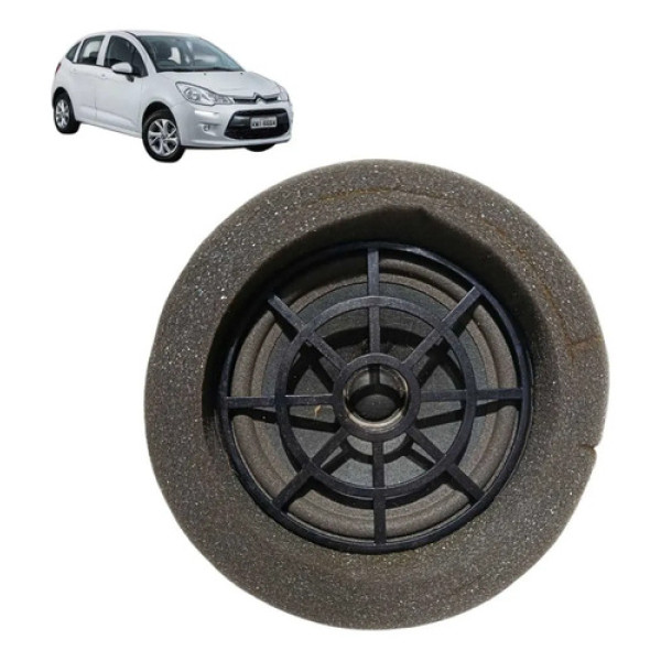 Auto Falante Porta Citroën C3 2013 2019 Dianteira Direita Preto