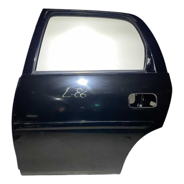 Porta Traseira Esquerda Chevrolet Classic Ls 2010 / 2016 Traseira Esquerdo Preto