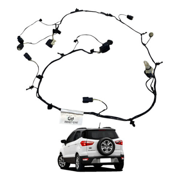 Chicote Parachoque Traseiro Ford Ecosport Freestyle 2021