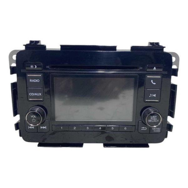 Tela Central Multimidia Honda Hrv 1.8 2015 2016 2018 2019 Preto