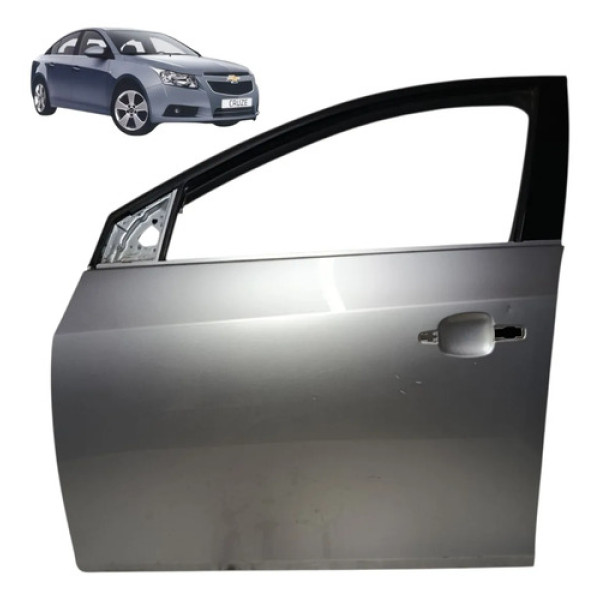 Porta Chevrolet Cruze 2012 2013 2014 2015/16 Diant Esquerda Dianteira Esquerdo Cinza