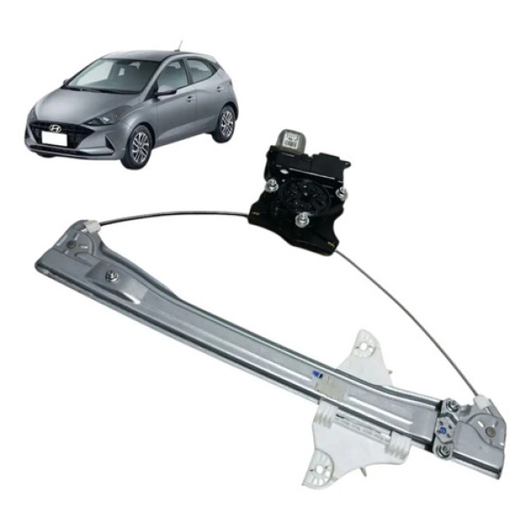 Máquina Vidro Hyundai Hb20 2020 2021 2022 Dianteira Esquerda