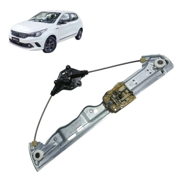 Máquina Vidro Manual Fiat Argo 2017 / 2025 Traseira Direita