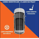 Maçaneta Externa Corsa Montana 2006 / 2009 Dianteira Direita Preto Dianteira