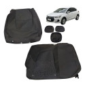 Capa Banco Incosto Traseiro Onix Hatch Lt 1.0 12v 2020 2021 Preto