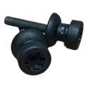 Parafuso Cordão Tampão Bagagito Tracker 2020 2021 / 2024 Preto